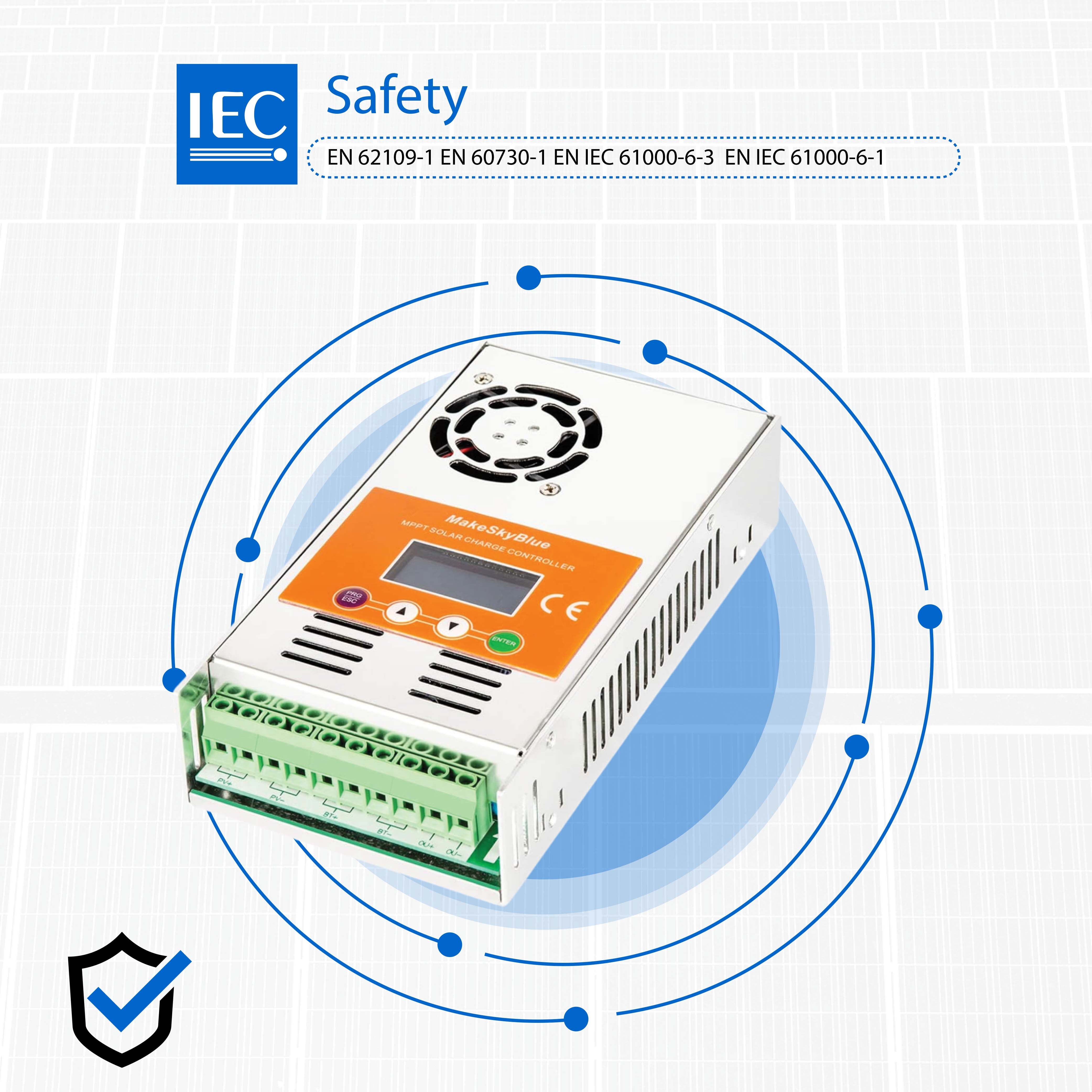 96V 30A Wifi MPPT Solar Charge Controller for 3000W PV Solar Panels