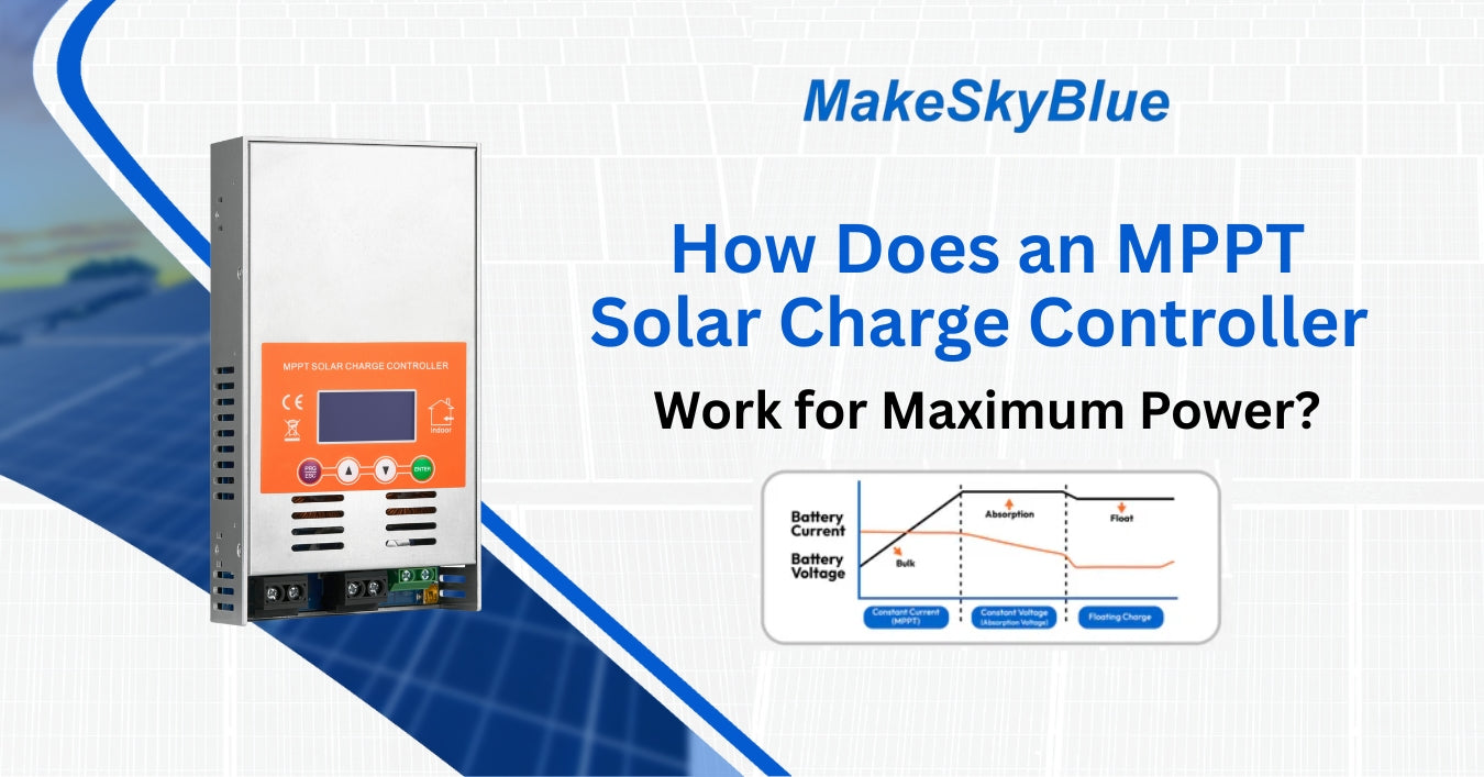 How Does an MPPT Solar Charge Controller Work for Maximum Power?