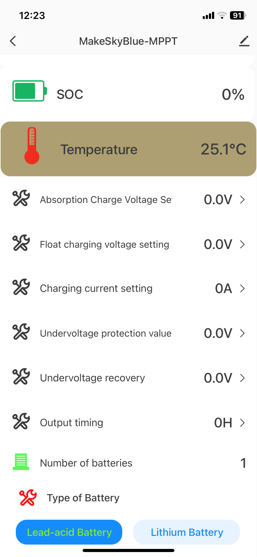 BettSun 100A MPPT Solar Charge Controller w/Wifi for Lithium battery or 12V 24V 36V 48V Lead-acid