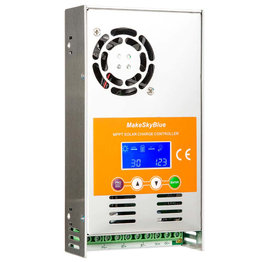 30A MPPTソーラー充電コントローラーw / Wifi