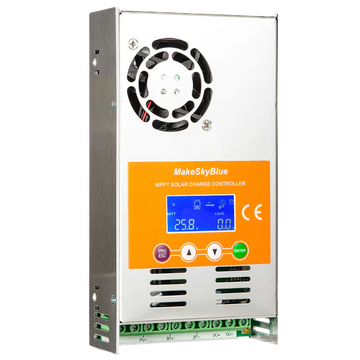 60A 24V MPPT Solar Charge Controller for 24V Li-NMC and LifePO4 Lithium battery V125 PV Start ON&BMS Activation