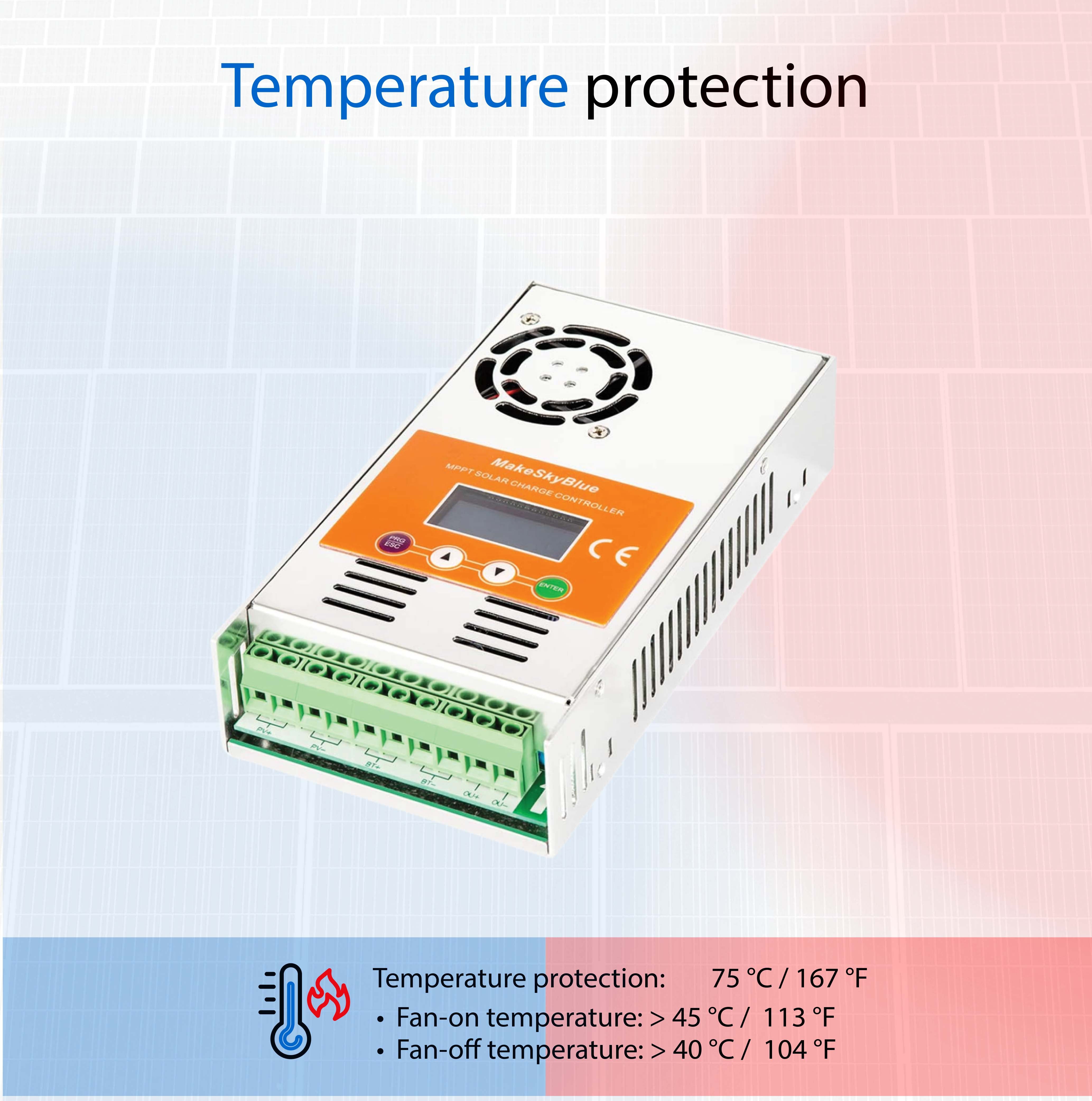 Newest 60A 12V 24V 48V MPPT Solar Charge Controller V123 w/Cloud service for Lead-acid battery