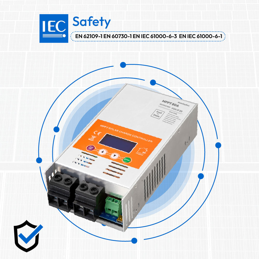 Newest 100A 12V 24V 48V MPPT Solar Charge Controller